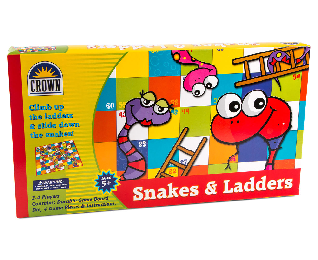 Chad Valley Chad Valley 3D Action Snakes & Ladders Children's Boxed Board Game 