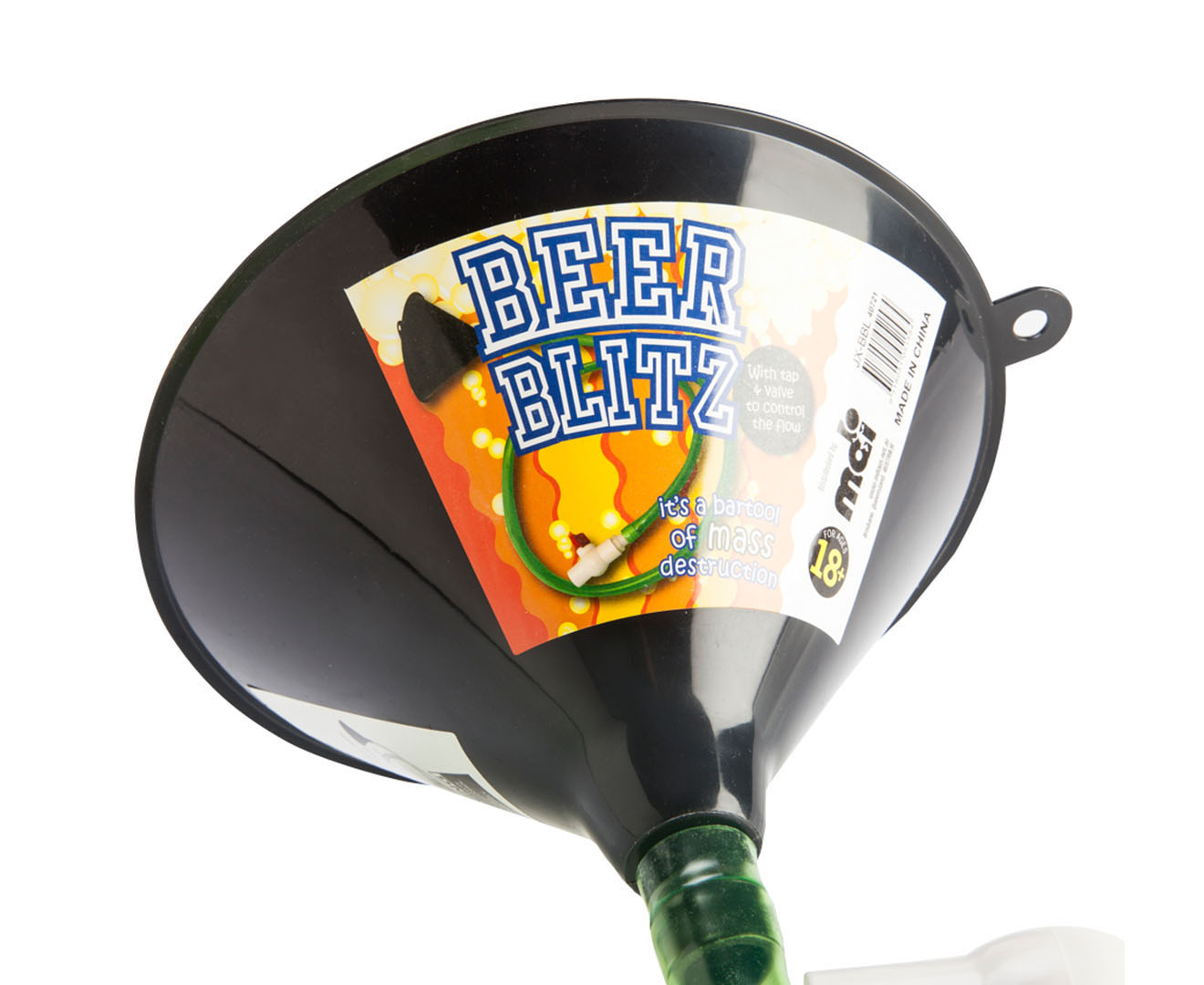 Large Beer Blitz Funnel With Hose, Tap & Valve | Catch.co.nz