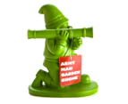 Garden 23cm Army Gnome With Bazooka - Green