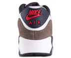 Nike Men's Air Max 90 Essential Shoe - Summit White/University Red