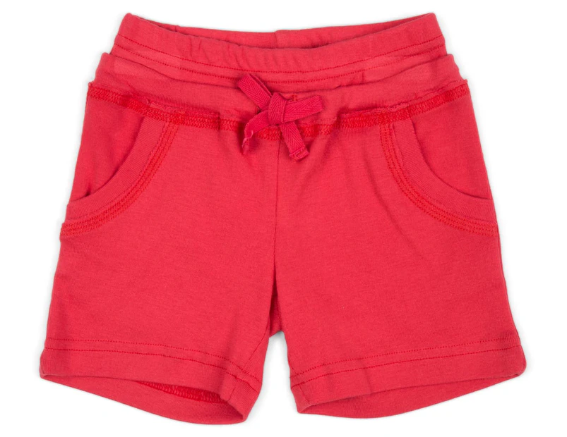 Fox & Finch Boys' Le Monde Double Waist Shorts - Red 