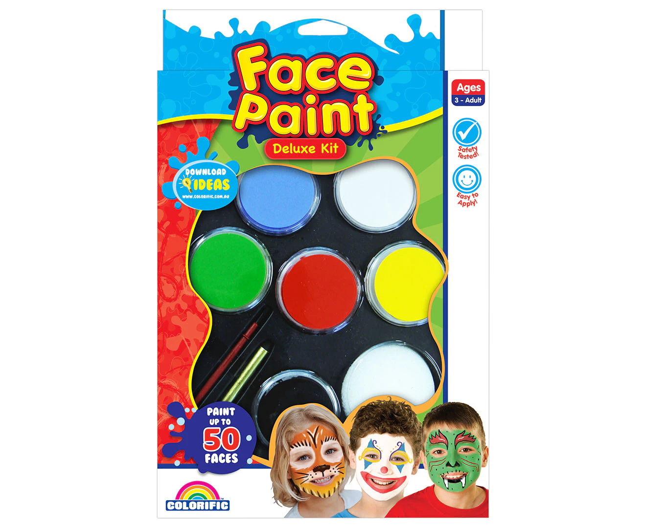 Colorific Face Paint Deluxe