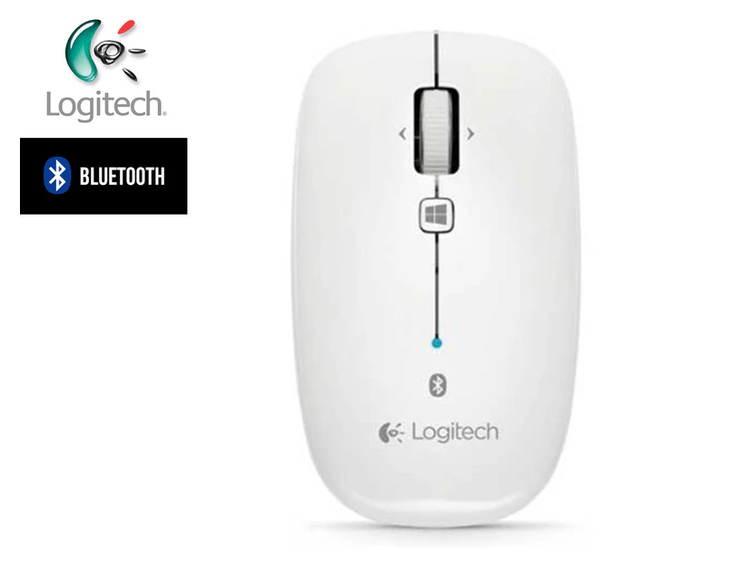Logitech M557 Bluetooth Mouse - Pearl