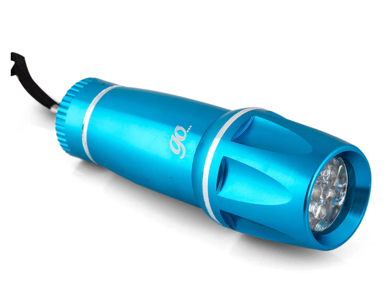 2 x Go Travel Outdoor LED Torch - Blue