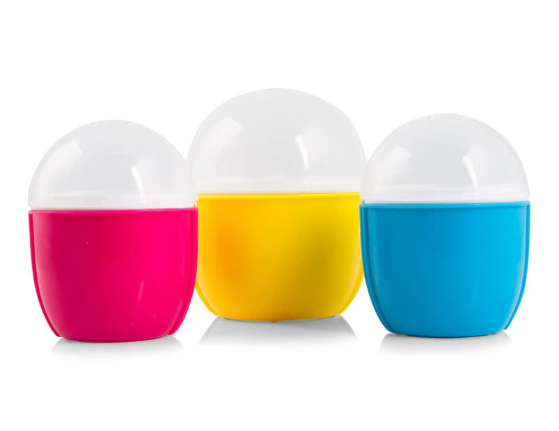 Preview image Crackin' Eggs Microwave Egg Cookers 3-Pack
