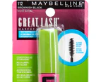 Maybelline Great Lash Big Volumizing Waterproof Mascara - 112 Brownish Black