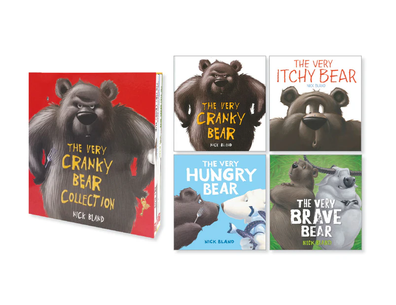 The Very Cranky Bear Collection Hardback Book by Nick Bland