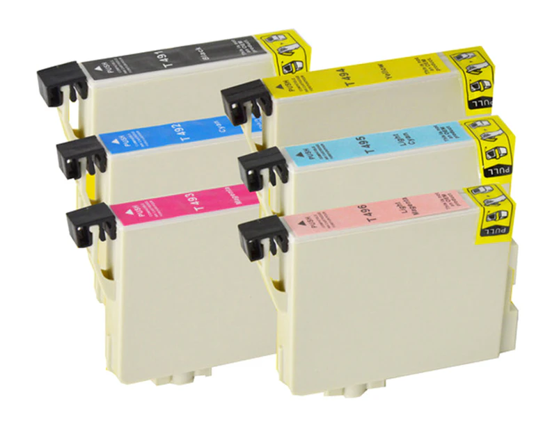 T0491-T0496 Compatible Inkjet Cartridge For Epson - 6 Pack