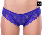 2 x Kayser Women's Brazilian Bikini Brief - Night Light