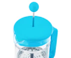 BODUM Coffee Maker Set With 2 Glasses & Spoons - Light Blue