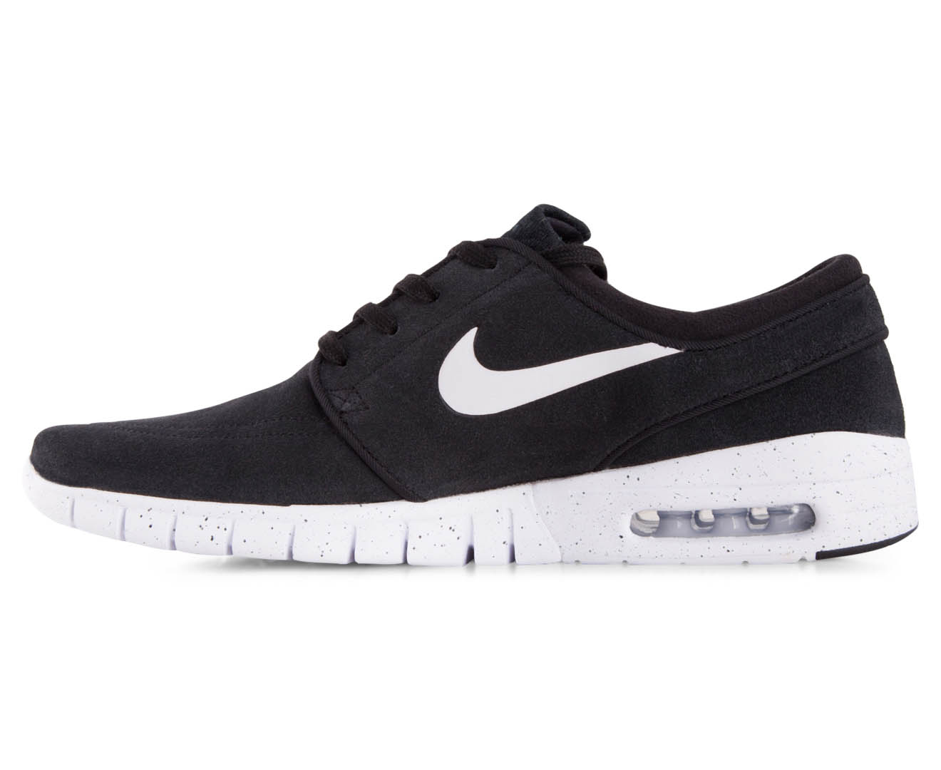 nike janoski max black white