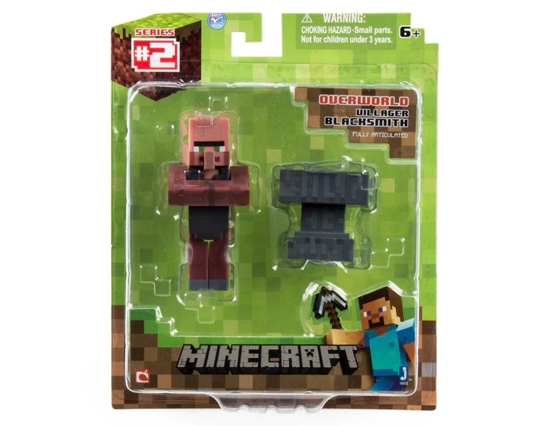 Minecraft Blacksmith Villager Figure - Multi