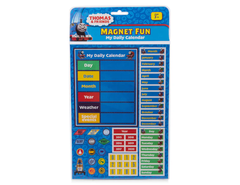 Thomas & Friends Magnet Fun - My Daily Calendar Activity Set