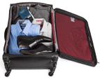 Antler New Size Zero 4-Wheel 81cm Large Roller Case - Black