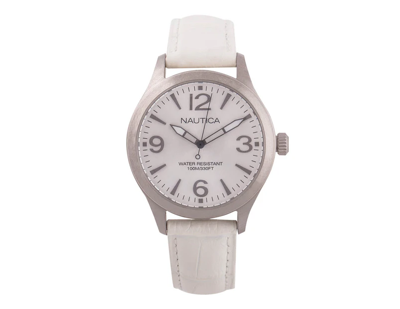 Nautica Women's BFD Watch - White 