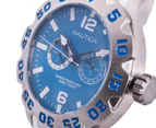 Nautica Men's BFD 100 Watch - White/Blue