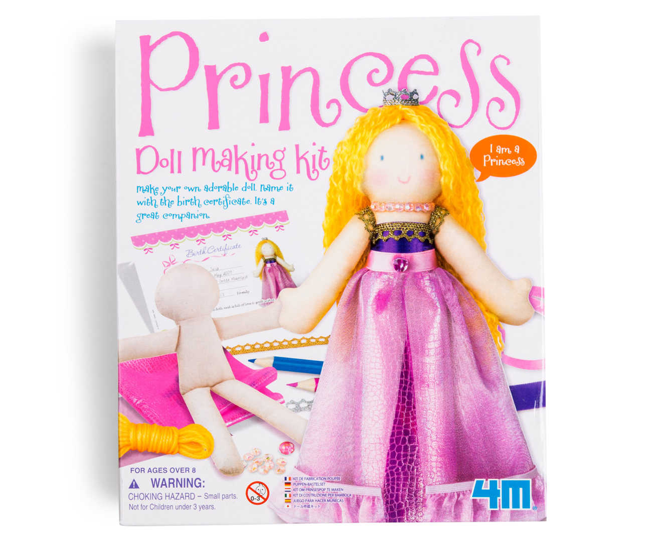 princess doll making kit