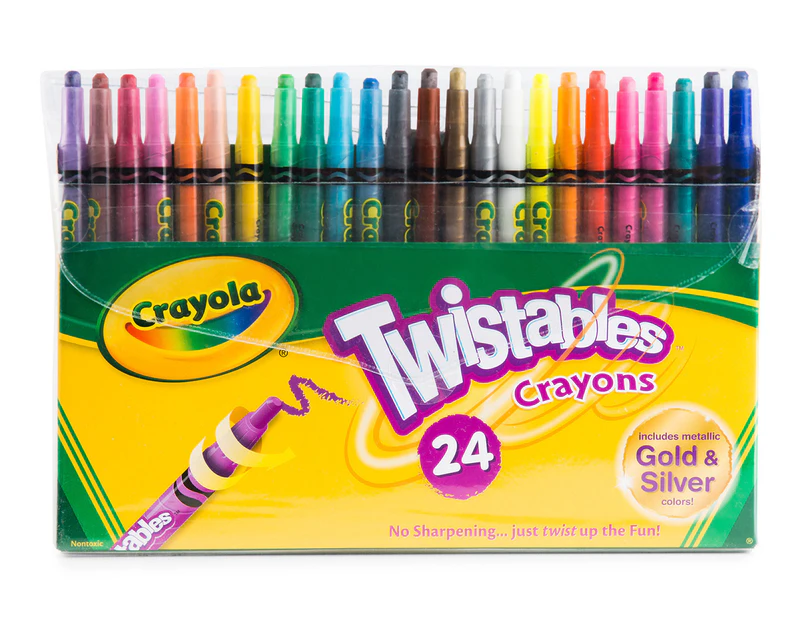 Crayola Twistable Crayons 24-Pack
