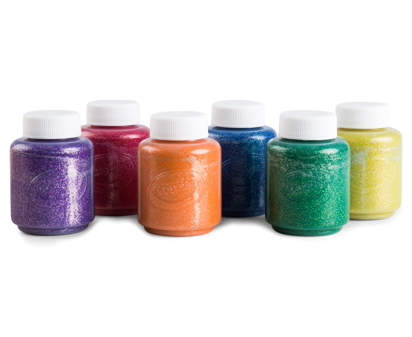 Crayola Washable Glitter Paint 6-Pack 71662324001 | eBay