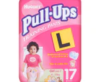 2 x Huggies Pull-Ups Training Pants Size 2 Girls 8-15kg 17pk