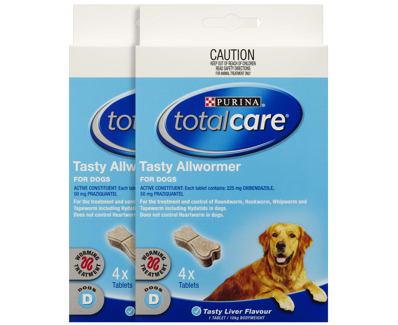 Purina total sale care allwormer