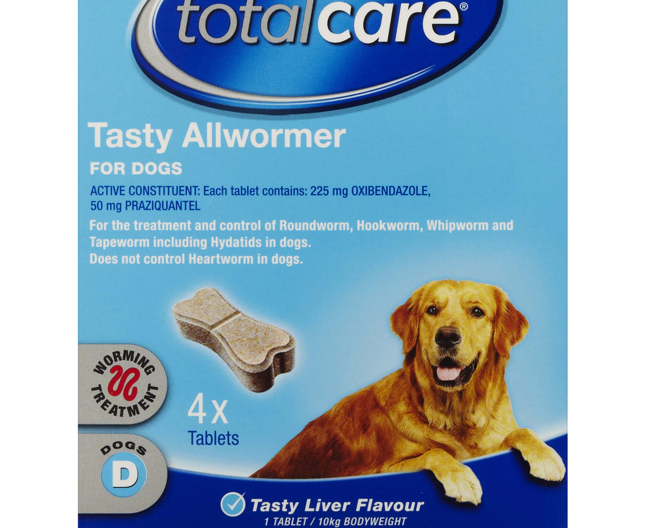 Purina total clearance care allwormer