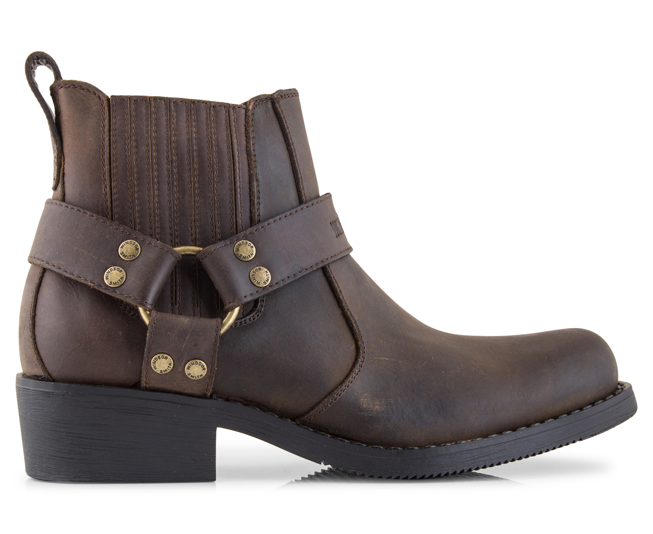 Windsor smith 2025 low biker boots