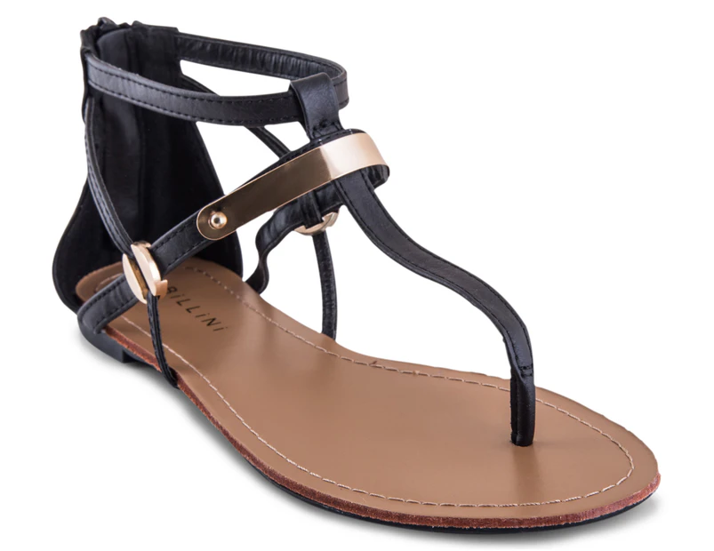 Preview image Billini Women’s Hilary Flat Sandal - Black
