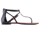 Billini Women’s Hilary Flat Sandal - Black