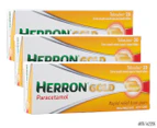 3 x Herron Gold Paracetamol Tabsules 20pk