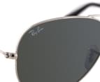 Ray-Ban Aviator RB3025-W32 Sunglasses - Metal Silver 4