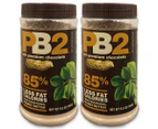2 x PB2 Powdered Peanut Butter With Chocolate 184g