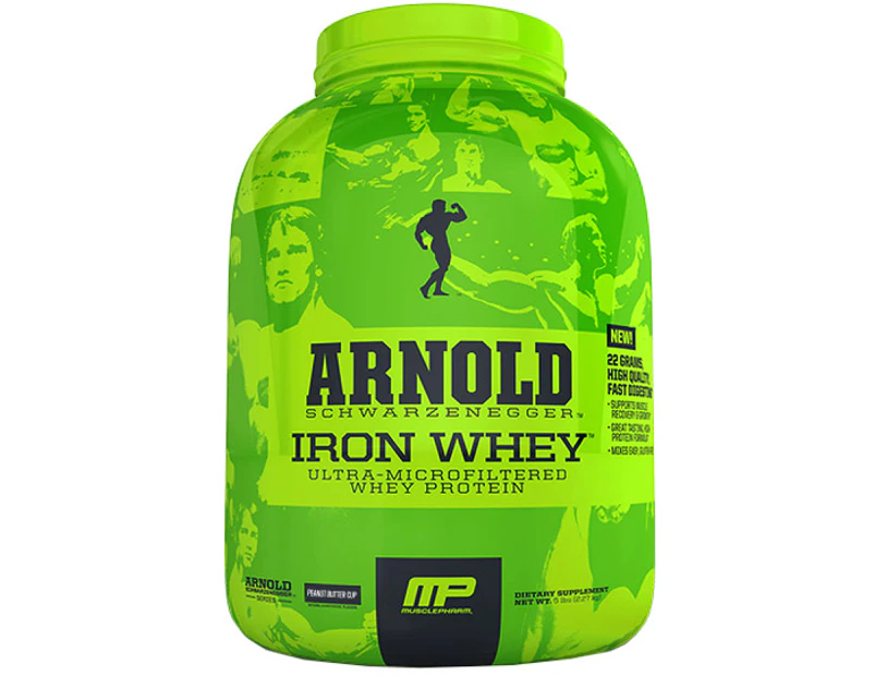Arnold MP Iron Whey Protein Peanut Butter 2.27kg