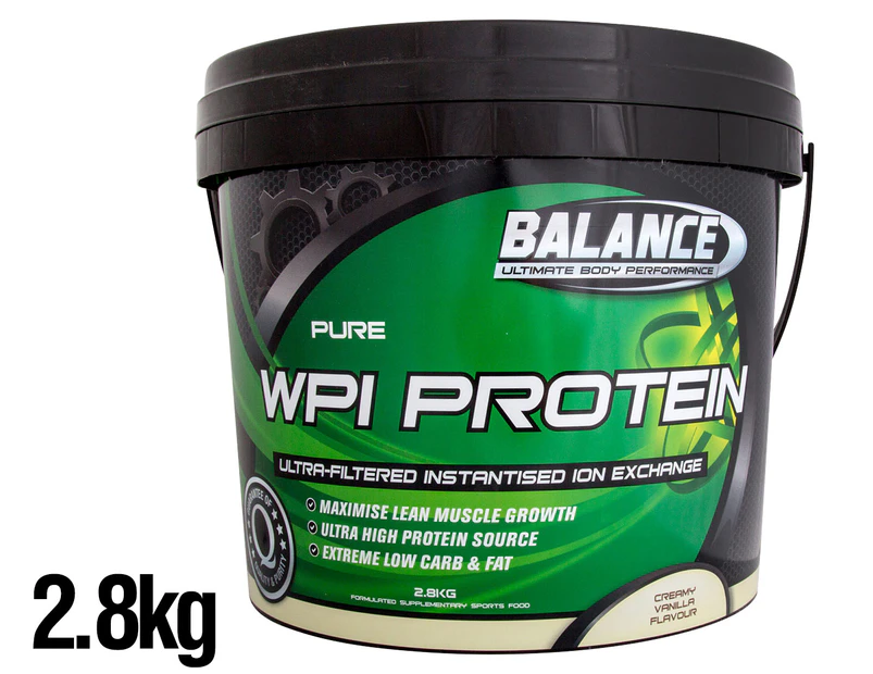 Balance Pure WPI Protein Powder Vanilla 2.8kg