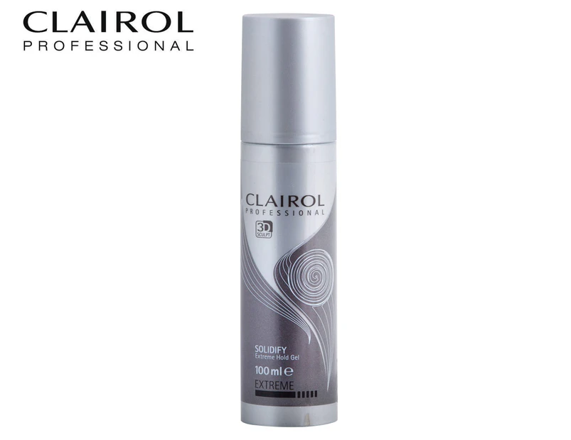 Clairol Professional Solidify Extreme Hold Gel 100mL
