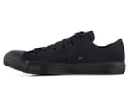 Converse Unisex Chuck Taylor All Star Low Top Sneakers - Monochrome Black 3