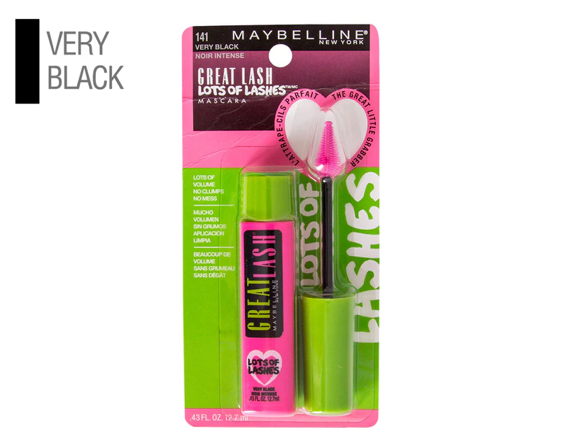 Maybelline Great Lash Lots Of Lashes Mascara - #141 Very Black