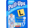 2 x Huggies Pull-Ups Training Pants Size 2 Boys 8-15kg 17pk