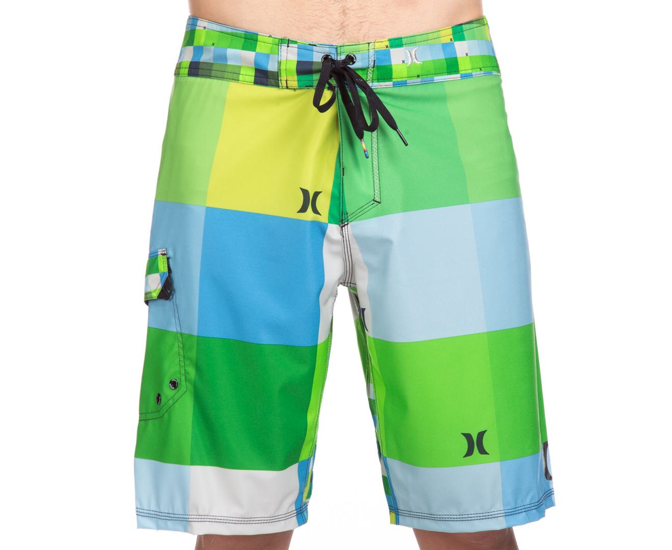 Hurley neon hot sale green boardshorts