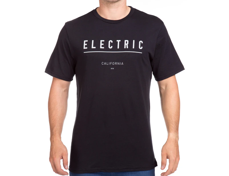 Electric Men's XL Corporate Identity Tee - Black