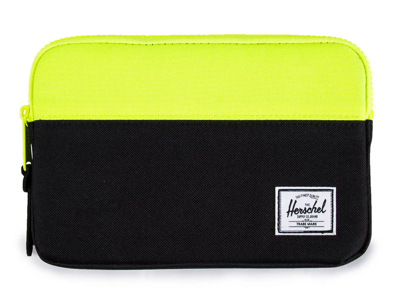 Herschel Anchor iPad mini Sleeve - Black/Lime