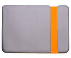 Acme Made 15" MacBook Pro Skinny Sleeve - Grey/Orange