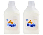 2 x Huggie Ultra Fabric Softener Cream Rice 500mL