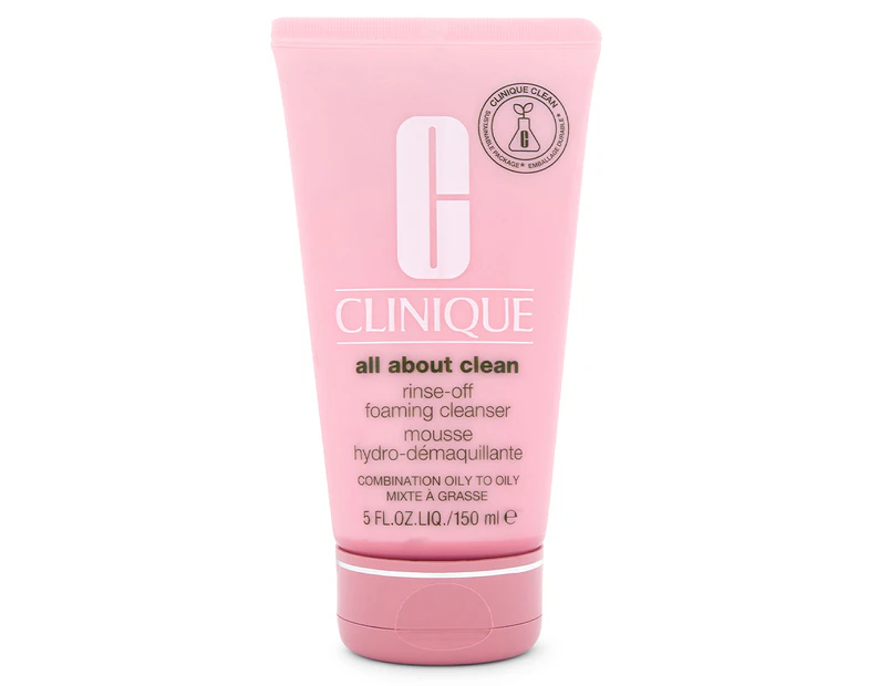 Clinique All About Clean Rinse Off Foam Cleanser 150mL