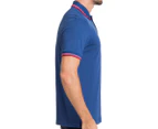 Fred Perry Men's Twin Polo Shirt - Pacific 