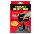 Digital BBQ Gas Bottle Scale - Black