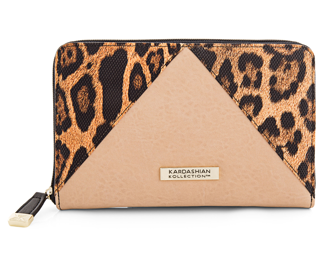 Kardashian kollection wallet. Pink/black