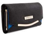 Kardashian Kollection Tainted Love Frame Wallet - Blue/Black