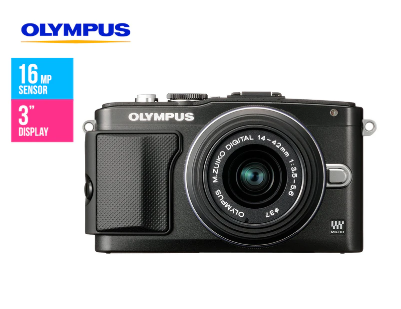Olympus PEN Lite E-PL5 16MP Camera + Twin Lens Kit