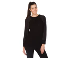 Calvin Klein Women's Rib Sweater - Black